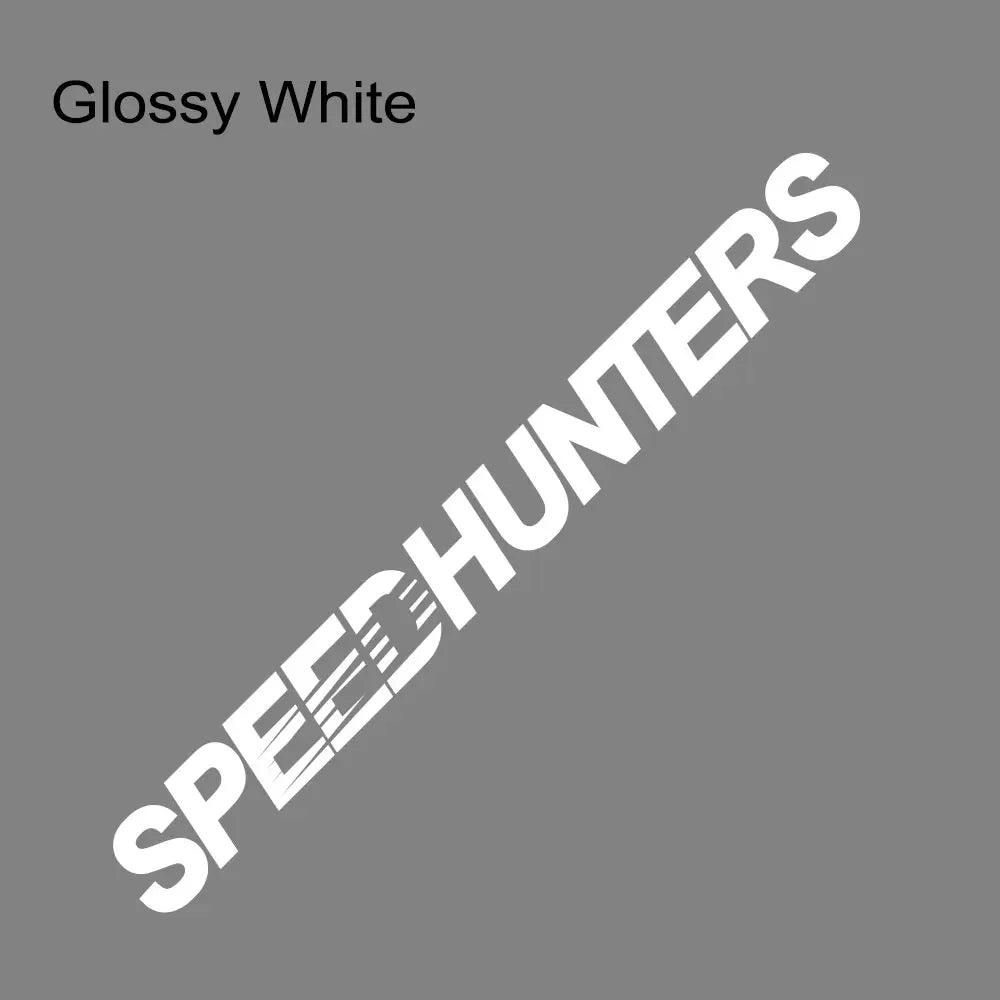 “SPEEDHUNTERS” BANNER & DECAL