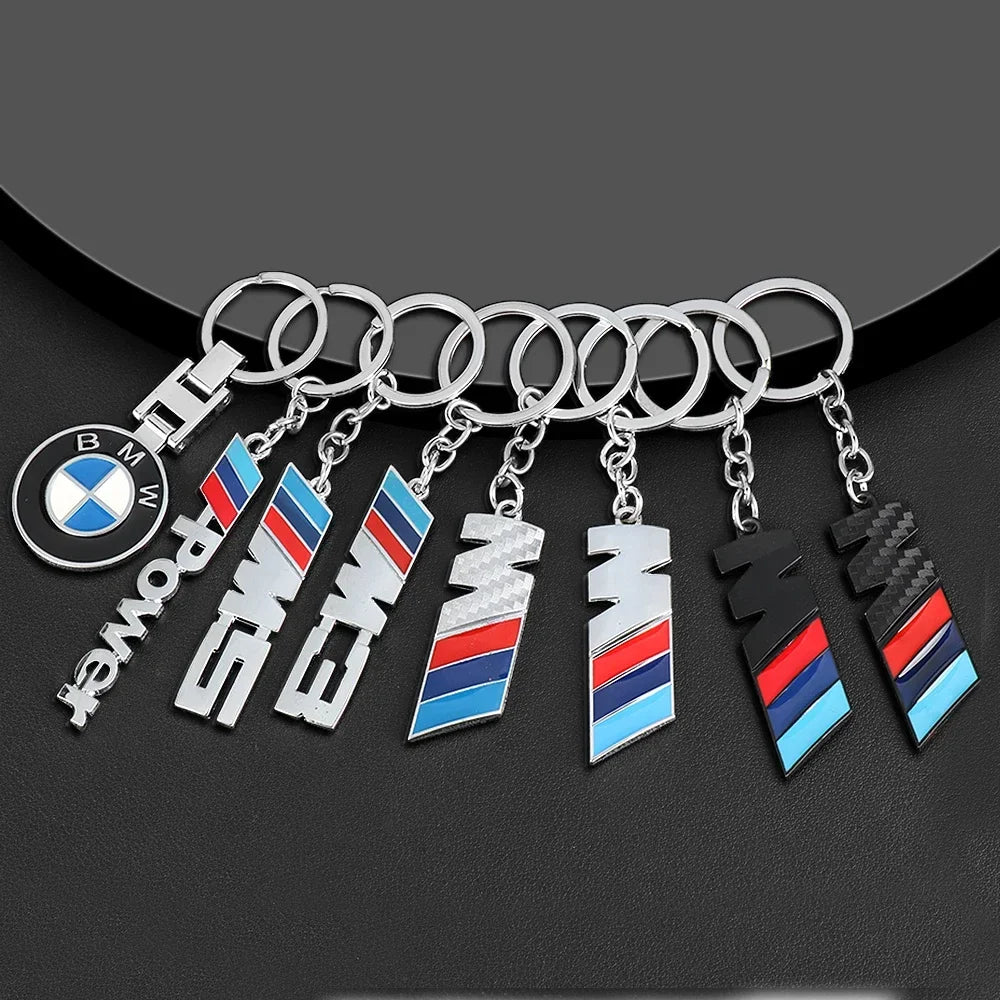 BMW Leather Keychain - FITS ALL MODELS E3X, E4X, E9X, F8X, G8X